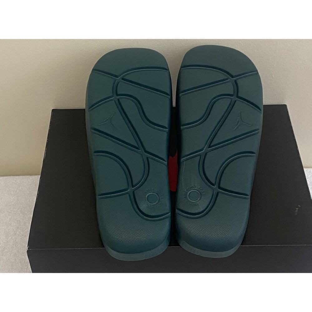 Jordan Post Slide Industrial Green Lifestyle Slip On Comfy Sandals Men’s Size 11 - Picture 4 of 4